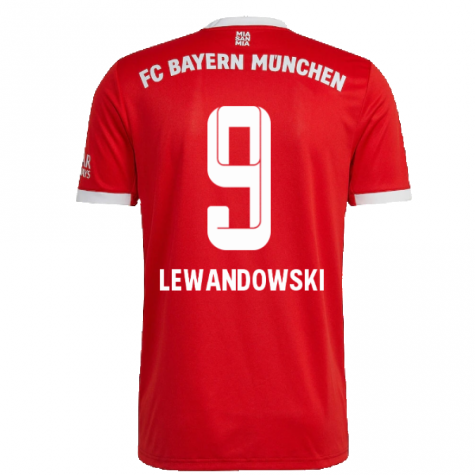 2022-2023 Bayern Munich Home Shirt (LEWANDOWSKI 9)