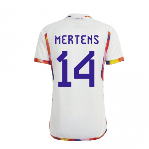 2022-2023 Belgium Away Shirt (MERTENS 14)