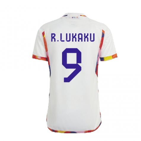 2022-2023 Belgium Away Shirt (R.LUKAKU 9)