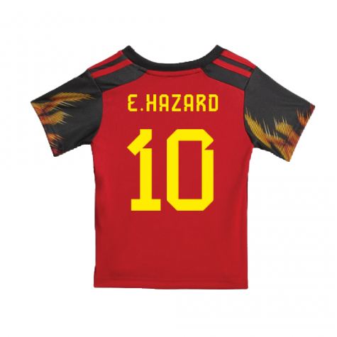 2022-2023 Belgium Home Baby Kit (E.HAZARD 10)