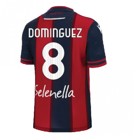 2022-2023 Bologna Home Shirt (DOMINGUEZ 8)