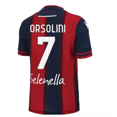 2022-2023 Bologna Home Shirt (ORSOLINI 7)