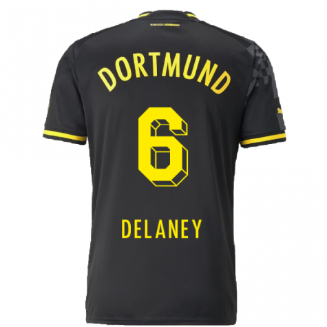 2022-2023 Borussia Dortmund Away Shirt (DELANEY 6)