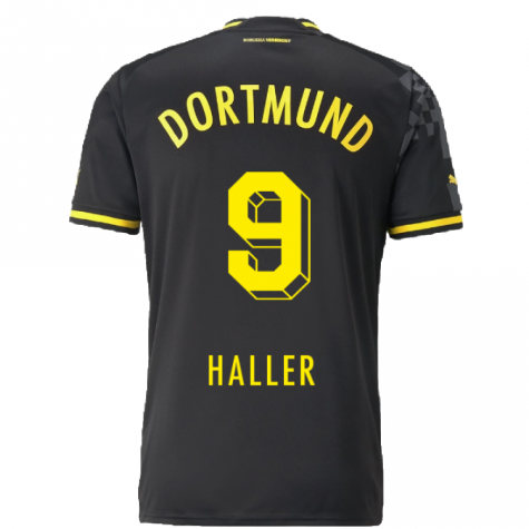 2022-2023 Borussia Dortmund Away Shirt (HALLER 9)