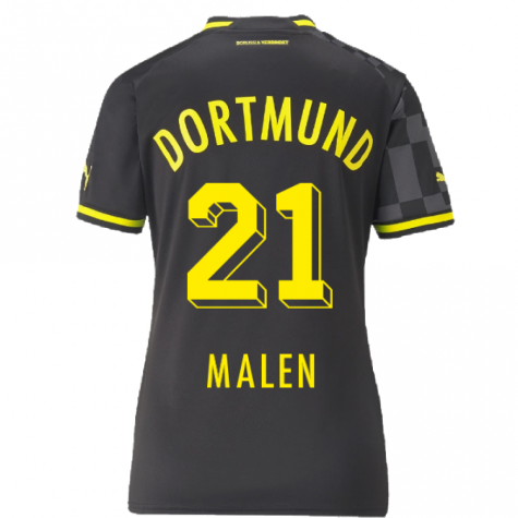 2022-2023 Borussia Dortmund Away Shirt (Ladies) (MALEN 21)