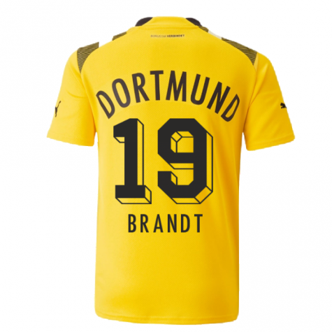 2022-2023 Borussia Dortmund CUP Shirt (Kids) (BRANDT 19)