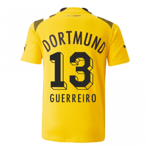 2022-2023 Borussia Dortmund CUP Shirt (Kids) (GUERREIRO 13)