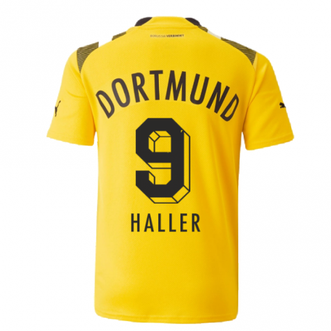 2022-2023 Borussia Dortmund CUP Shirt (Kids) (HALLER 9)