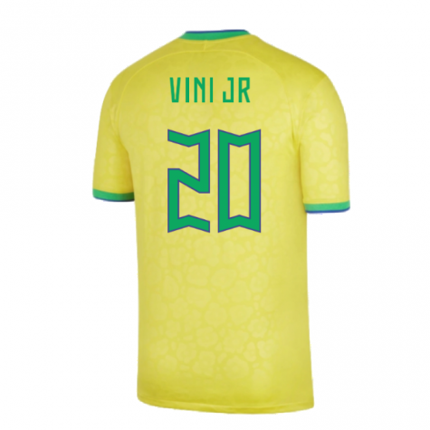 2022-2023 Brazil Home Shirt (VINI JR 20)