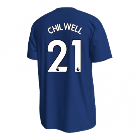 2022-2023 Chelsea Crest Tee (Blue) (CHILWELL 21)