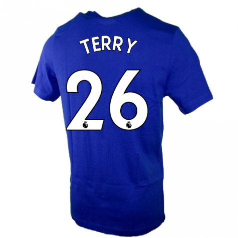 2022-2023 Chelsea Swoosh Tee (Blue) (TERRY 26)