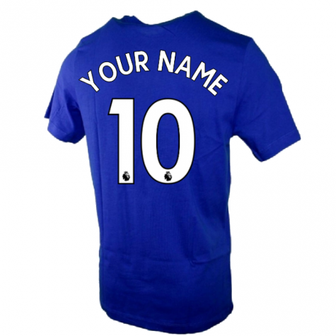 2022-2023 Chelsea Swoosh Tee (Blue) (Your Name)