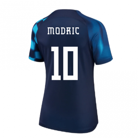 2022-2023 Croatia Away Shirt (Ladies) (Modric 10)