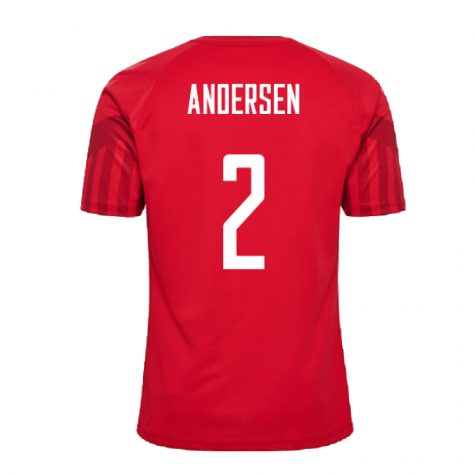 2022-2023 Denmark Home Jersey (Andersen 2)