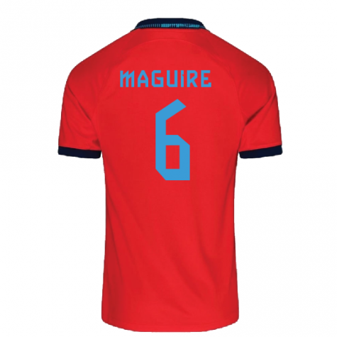 2022-2023 England Away Shirt (Kids) (Maguire 6)