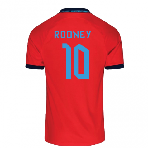 2022-2023 England Away Shirt (Kids) (Rooney 10)