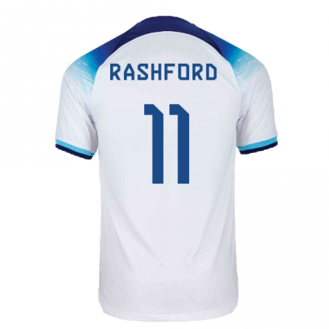 2022-2023 England Home Shirt (Rashford 11)