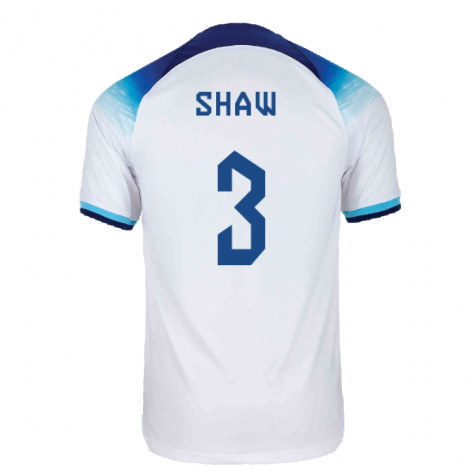 2022-2023 England Home Shirt (Shaw 3)