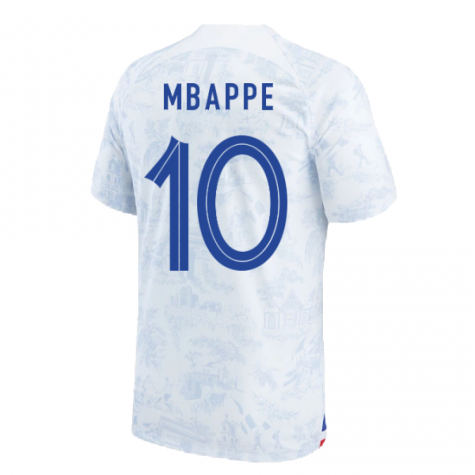2022-2023 France Away Shirt (MBAPPE 10)