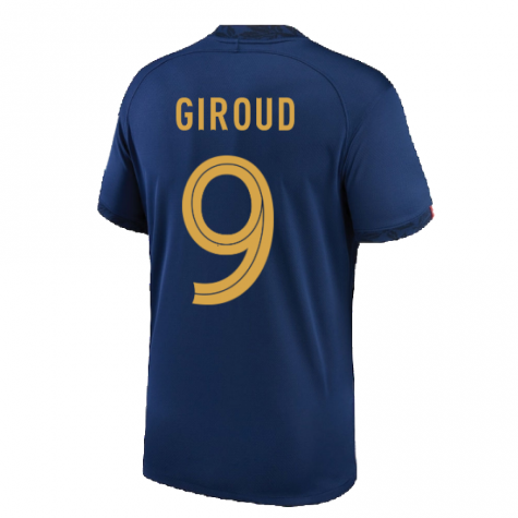 2022-2023 France Home Shirt (GIROUD 9)