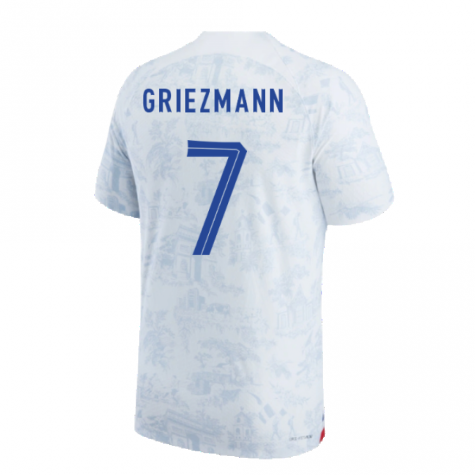2022-2023 France Match ADV Dri-Fit Away Shirt (Griezmann 7)