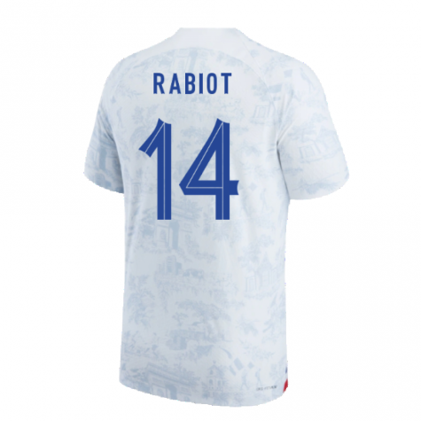 2022-2023 France Match ADV Dri-Fit Away Shirt (Rabiot 14)