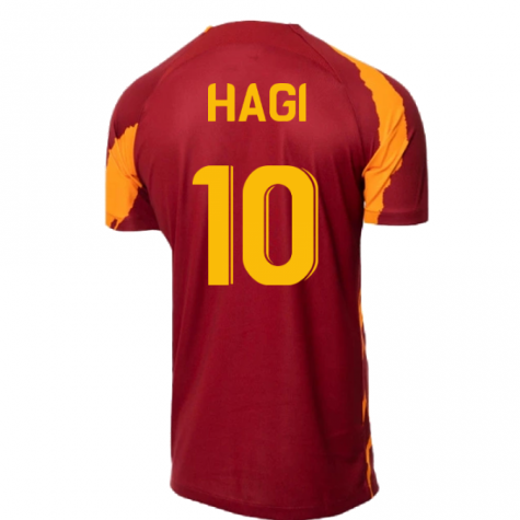 2022-2023 Galatasaray Pre-Match Training Shirt (Pepper Red) (Hagi 10)