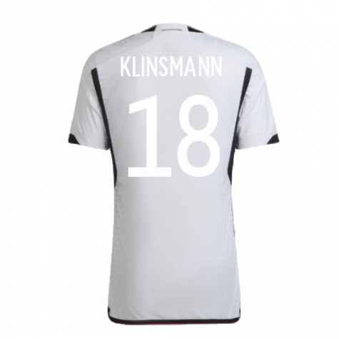 2022-2023 Germany Authentic Home Shirt (KLINSMANN 18)