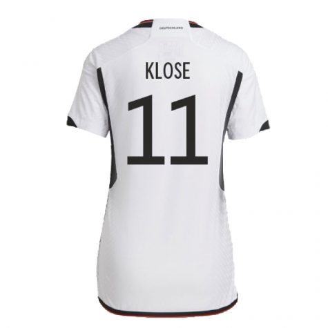 2022-2023 Germany Authentic Home Shirt (Ladies) (KLOSE 11)