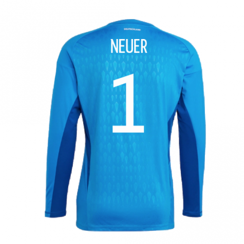 2022-2023 Germany Home Goalkeeper Shirt (Blue) (Neuer 1)