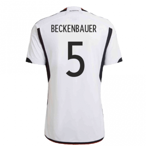 2022-2023 Germany Home Shirt (Kids) (BECKENBAUER 5)
