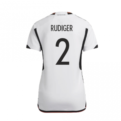 2022-2023 Germany Home Shirt (Ladies) (RUDIGER 2)