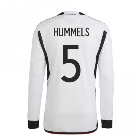 2022-2023 Germany Long Sleeve Home Shirt (HUMMELS 5)