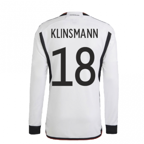 2022-2023 Germany Long Sleeve Home Shirt (KLINSMANN 18)
