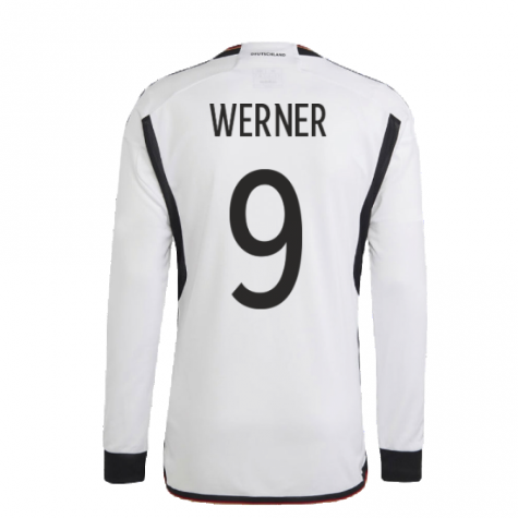 2022-2023 Germany Long Sleeve Home Shirt (WERNER 9)