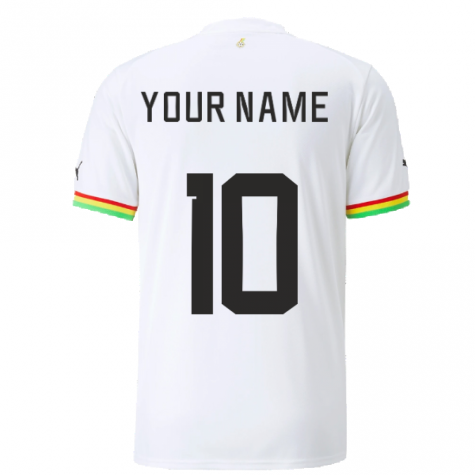 2022-2023 Ghana Home Shirt (Your Name)