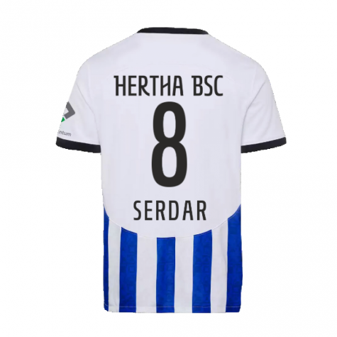 2022-2023 Hertha Berlin Home Shirt (Kids) (SERDAR 8)