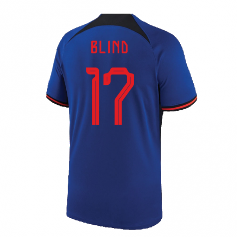 2022-2023 Holland Away Shirt (BLIND 17)