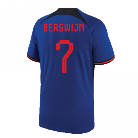 2022-2023 Holland Away Shirt (Kids) (BERGWIJN 7)