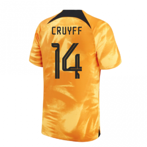 2022-2023 Holland Home Shirt (CRUYFF 14)
