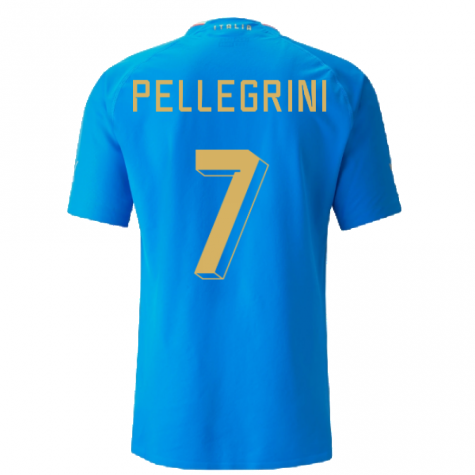 2022-2023 Italy Authentic Home Shirt (PELLEGRINI 7)
