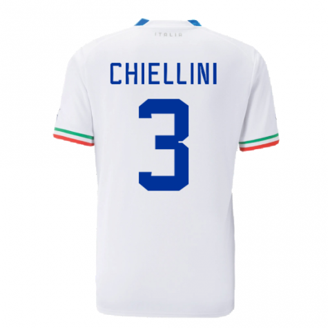 2022-2023 Italy Away Shirt (CHIELLINI 3)