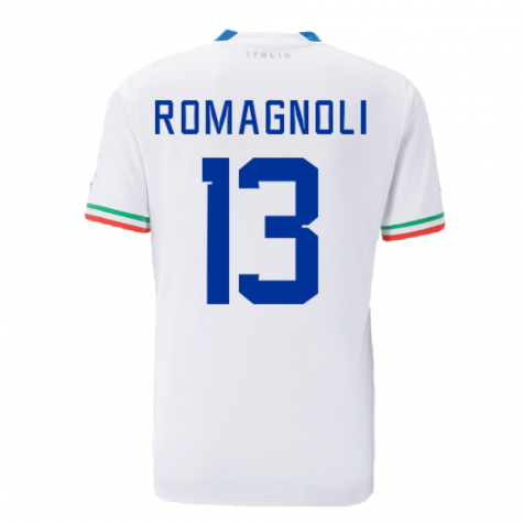 2022-2023 Italy Away Shirt (ROMAGNOLI 13)