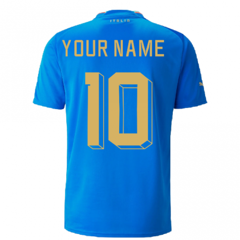 2022-2023 Italy Home Shirt (Your Name)