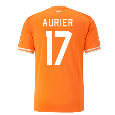 2022-2023 Ivory Coast Home Shirt (AURIER 17)
