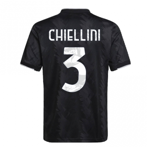 2022-2023 Juventus Away Shirt (Kids) (CHIELLINI 3)
