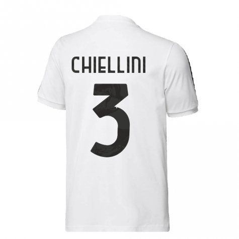 2022-2023 Juventus DNA 3S Tee (White) (CHIELLINI 3)