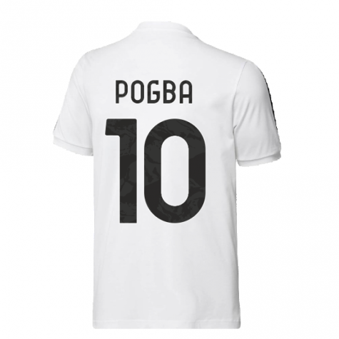 2022-2023 Juventus DNA 3S Tee (White) (POGBA 10)