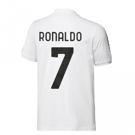 2022-2023 Juventus DNA 3S Tee (White) (RONALDO 7)