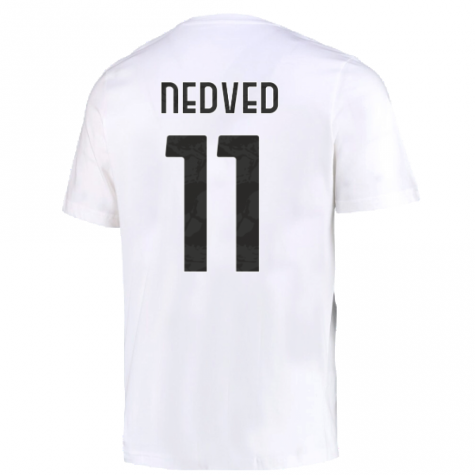 2022-2023 Juventus DNA Graphic Tee (White) (NEDVED 11)
